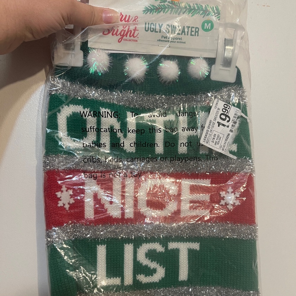 Christmas Dog Sweater